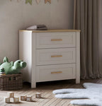 Silver Cross Seville Dresser - Cashmere Oak 2