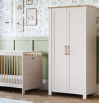 Silver Cross Seville Wardrobe - Cashmere Oak 3