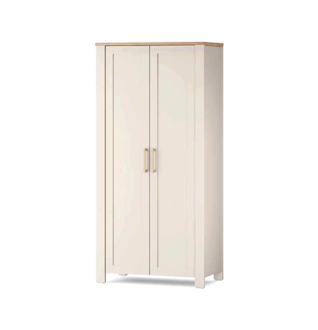 Silver Cross Seville Wardrobe - Cashmere Oak 4