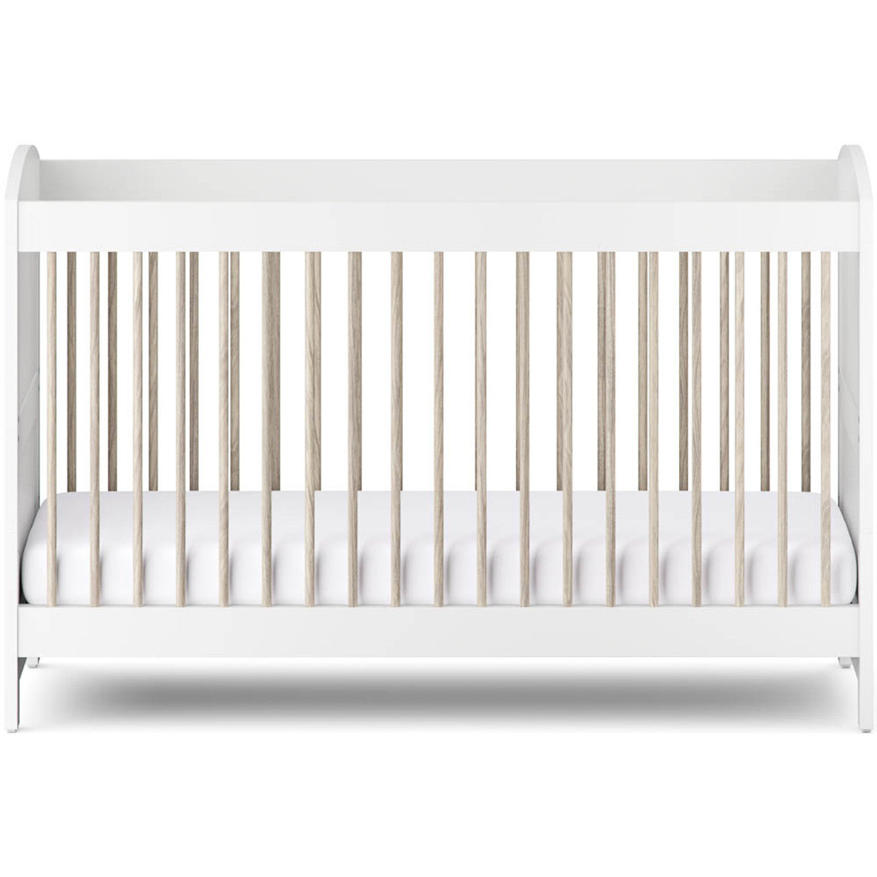 Silver Cross Valencia 2 Piece Nursery Set with Convertible Cot Bed & Dresser