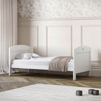 Silver Cross Valencia 3 Piece Nursery Set with Convertible Cot Bed, Dresser & Wardrobe