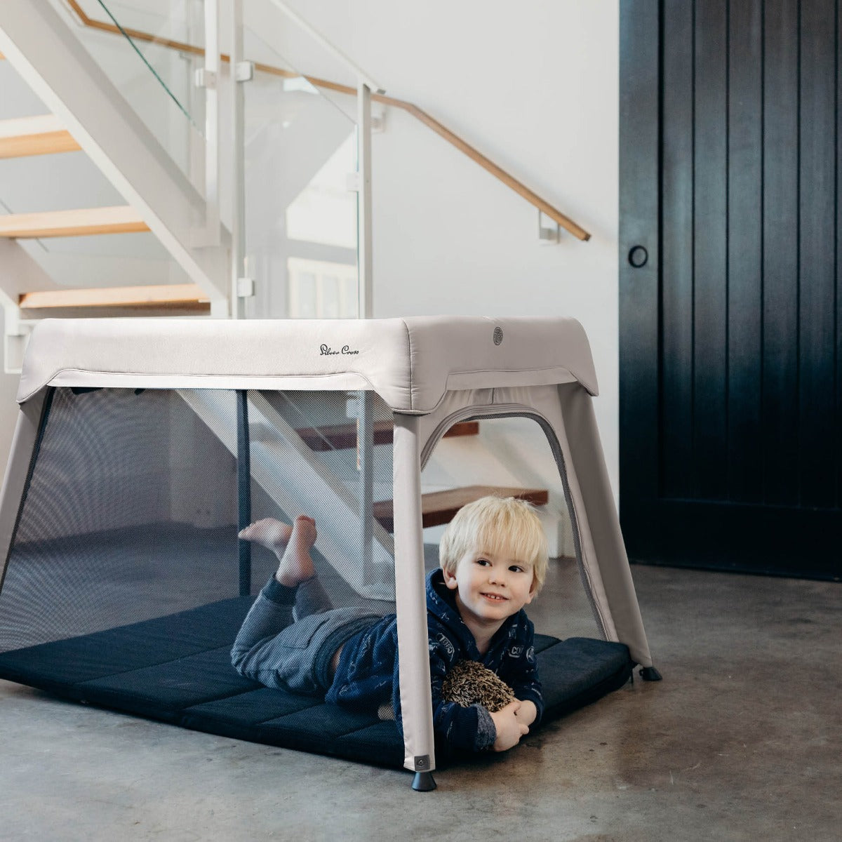 Silver Cross Slumber 3-in-1 Travel Cot - Stone 7