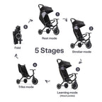 smarTrike Wonder Max Trike - Jet Black