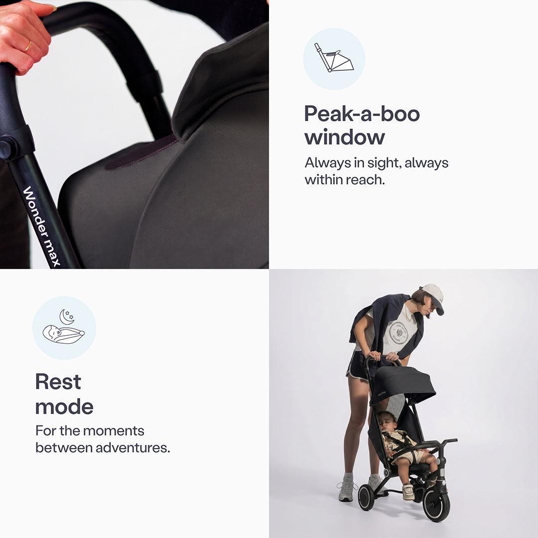 smarTrike Wonder Max Trike - Jet Black