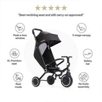 smarTrike Wonder Max Trike - Jet Black