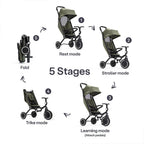 smarTrike Wonder Max Trike - Sage/Olive