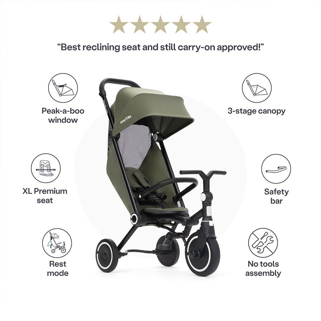 smarTrike Wonder Max Trike - Sage/Olive