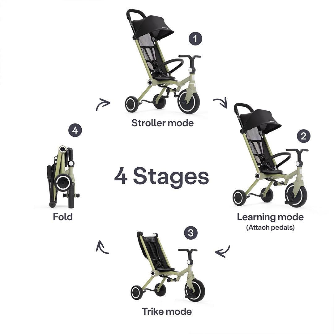 smarTrike Wonder Trike - Olive/Sage