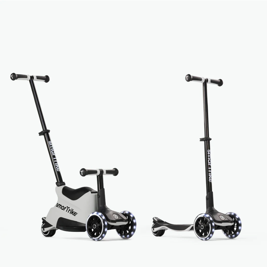 smarTrike Xtend Ride On Scooter Plus From 12 Months to 12 Years - Cool Grey