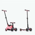 smarTrike Xtend Ride On Scooter Plus From 12 Months to 12 Years - Salmon Pink