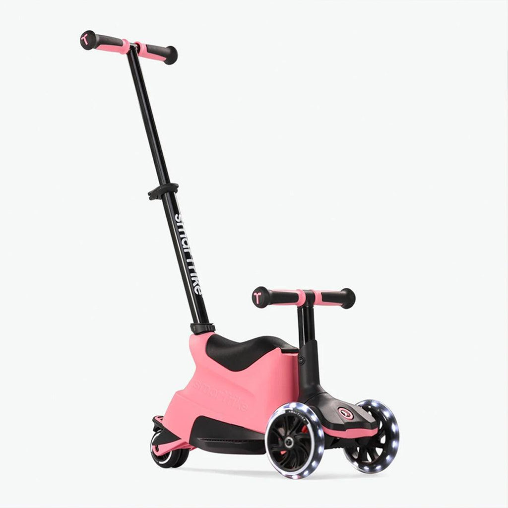 smarTrike Xtend Ride On Scooter Plus From 12 Months to 12 Years - Salmon Pink