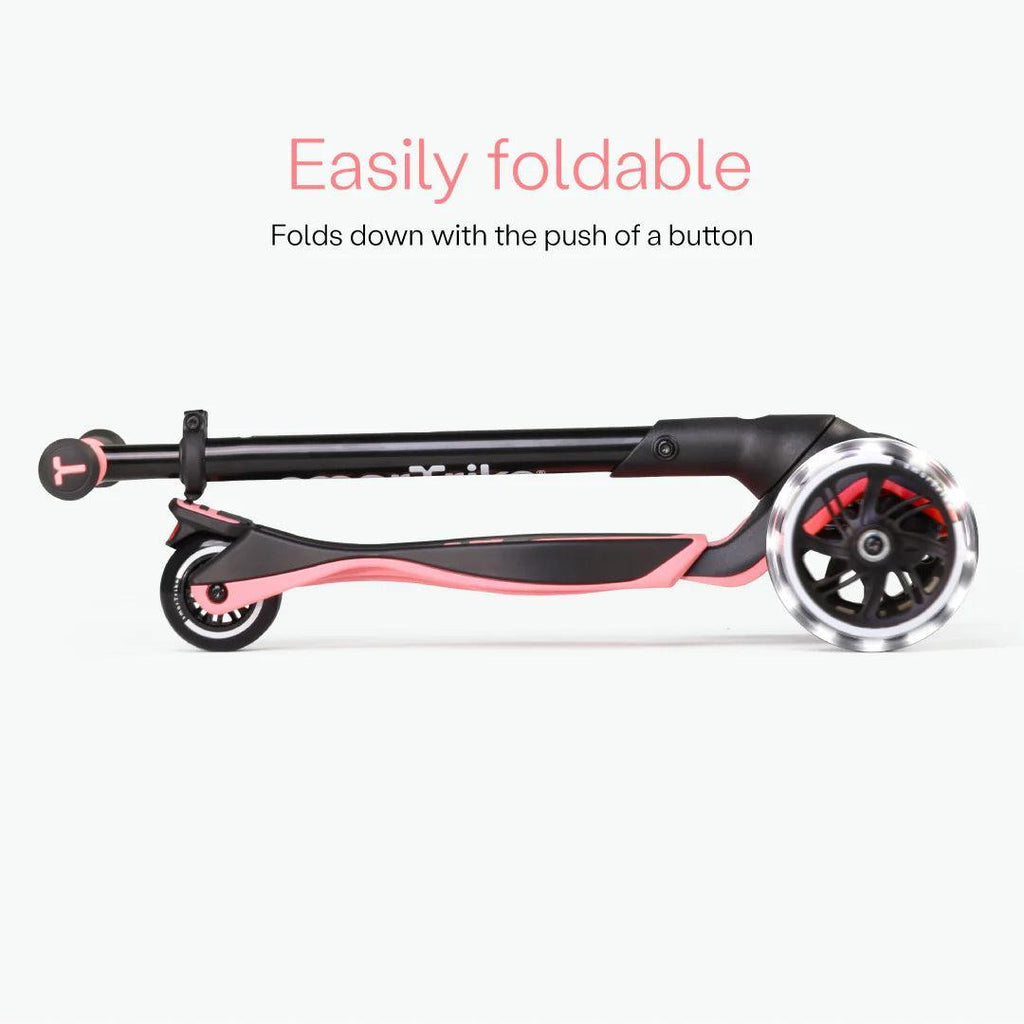 smarTrike Xtend Ride On Scooter Plus From 12 Months to 12 Years - Salmon Pink