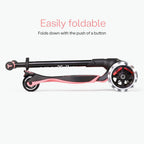 smarTrike Xtend Ride On Scooter Plus From 12 Months to 12 Years - Salmon Pink