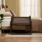Snuzpod 5 Bedside Crib - Chocolate