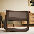 Snuzpod 5 Bedside Crib - Chocolate