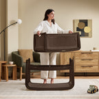 Snuzpod 5 Bedside Crib - Chocolate