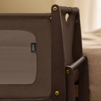 Snuzpod 5 Bedside Crib - Chocolate