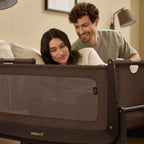 Snuzpod 5 Bedside Crib - Chocolate
