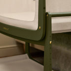 Snuzpod 5 Bedside Crib - Olive