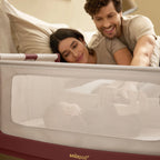 Snuzpod 5 Bedside Crib - Rouge