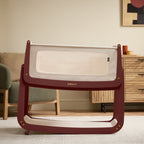 Snuzpod 5 Bedside Crib - Rouge