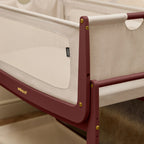 Snuzpod 5 Bedside Crib - Rouge