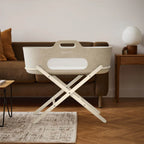 SnuzBaskit Barley Moses Basket & Cashmere Stand