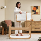 Snuzpod 5 Bedside Crib - Natural 10