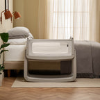 Snuzpod 5 Bedside Crib - Pebble 2