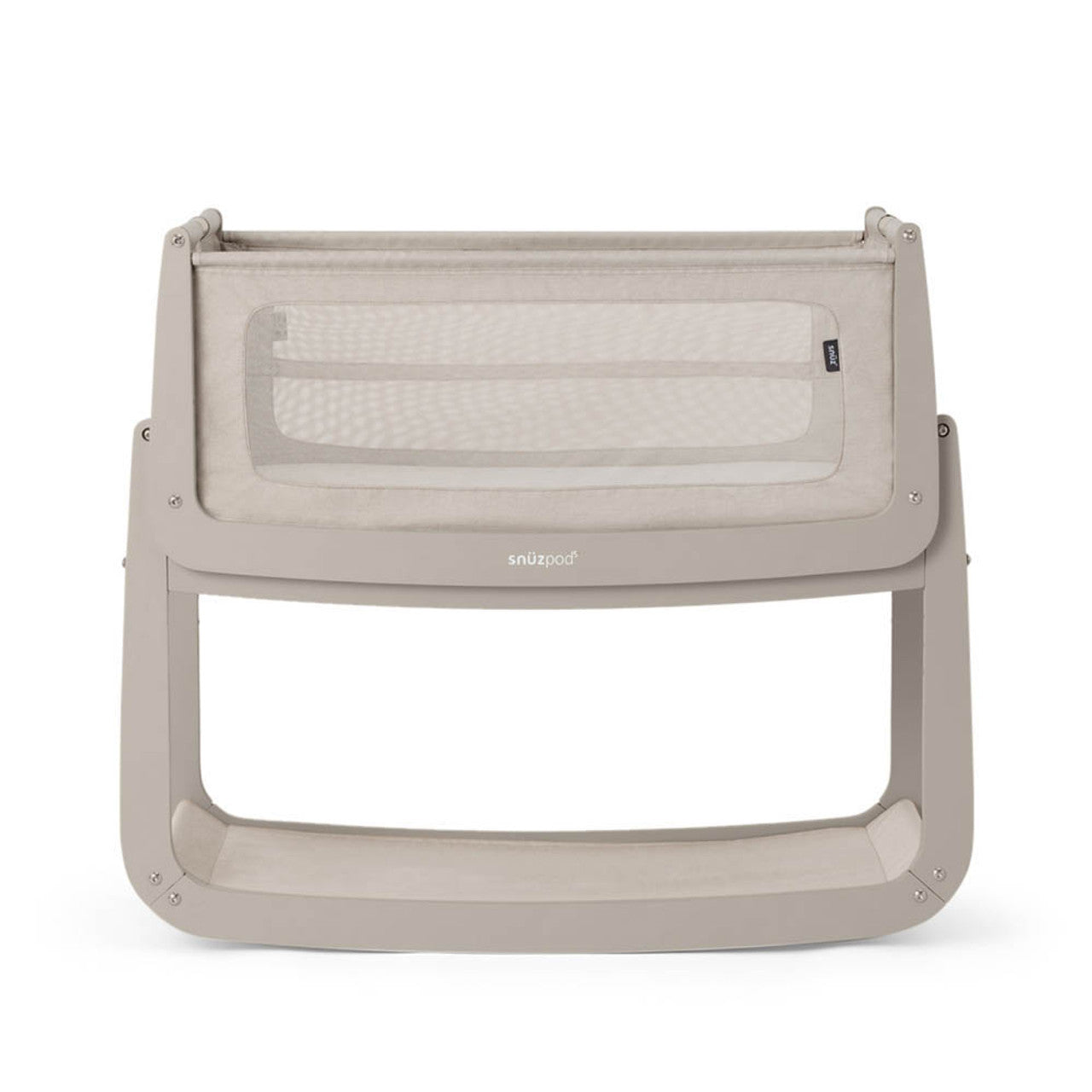 Snuzpod 5 Bedside Crib - Pebble 1