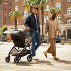 Nuna SWIV Next Stroller + LYTL Carrycot - Caviar 15