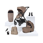 Silver Cross Reef 2 with Cybex Cloud T Ultimate Bundle - Mocha 2