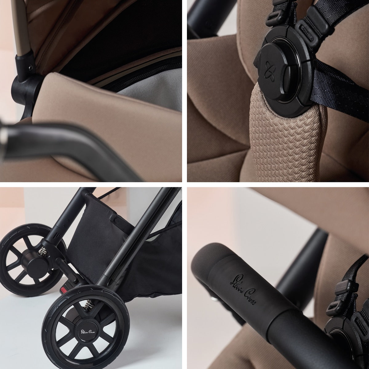 Silver Cross Reef 2 with Cybex Cloud T Ultimate Bundle - Mocha 5