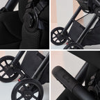 Silver Cross Reef 2 Pushchair and First Bed Folding Carrycot - Space 4