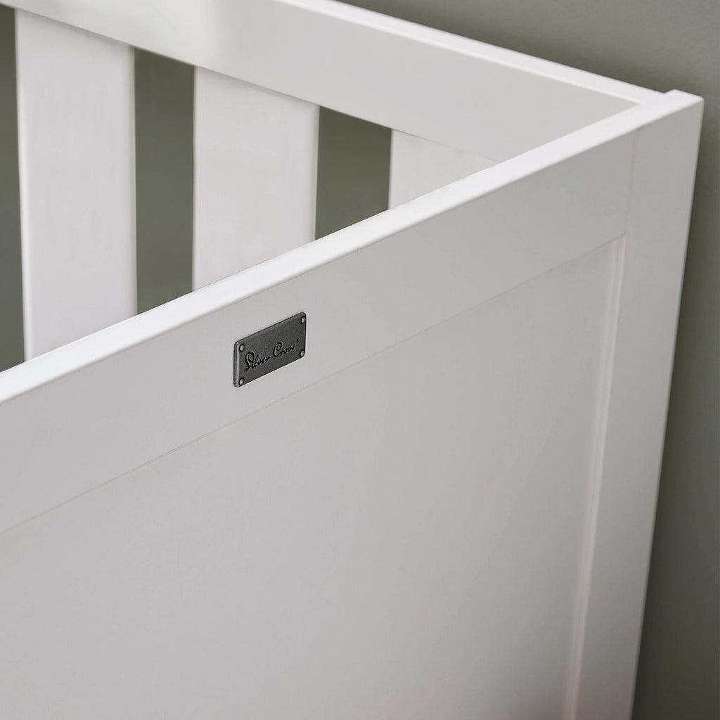 Silver Cross Bromley Cot Bed - White 3