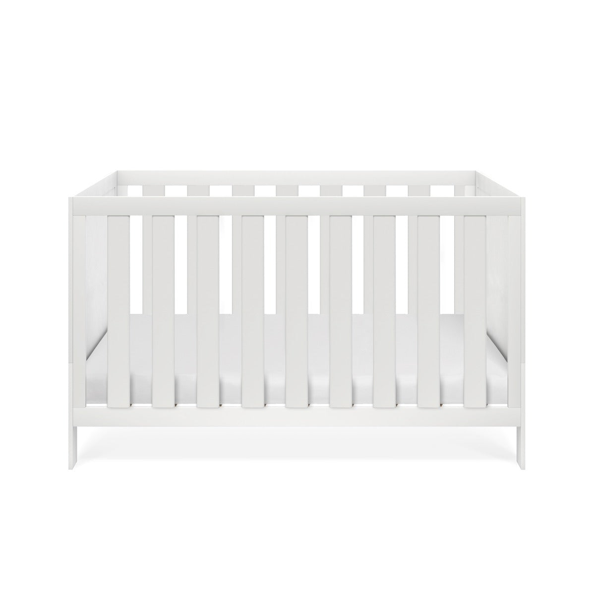 Silver Cross Bromley 2 Piece Cot Bed and Dresser Set - White 8