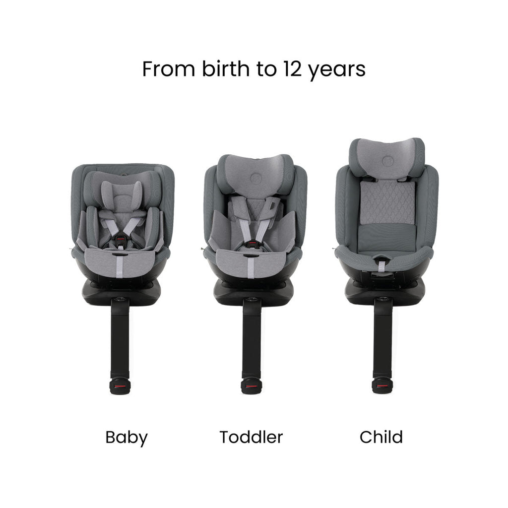 Silver Cross Motion 2 All Size 360 Car Seat - Glacier 2