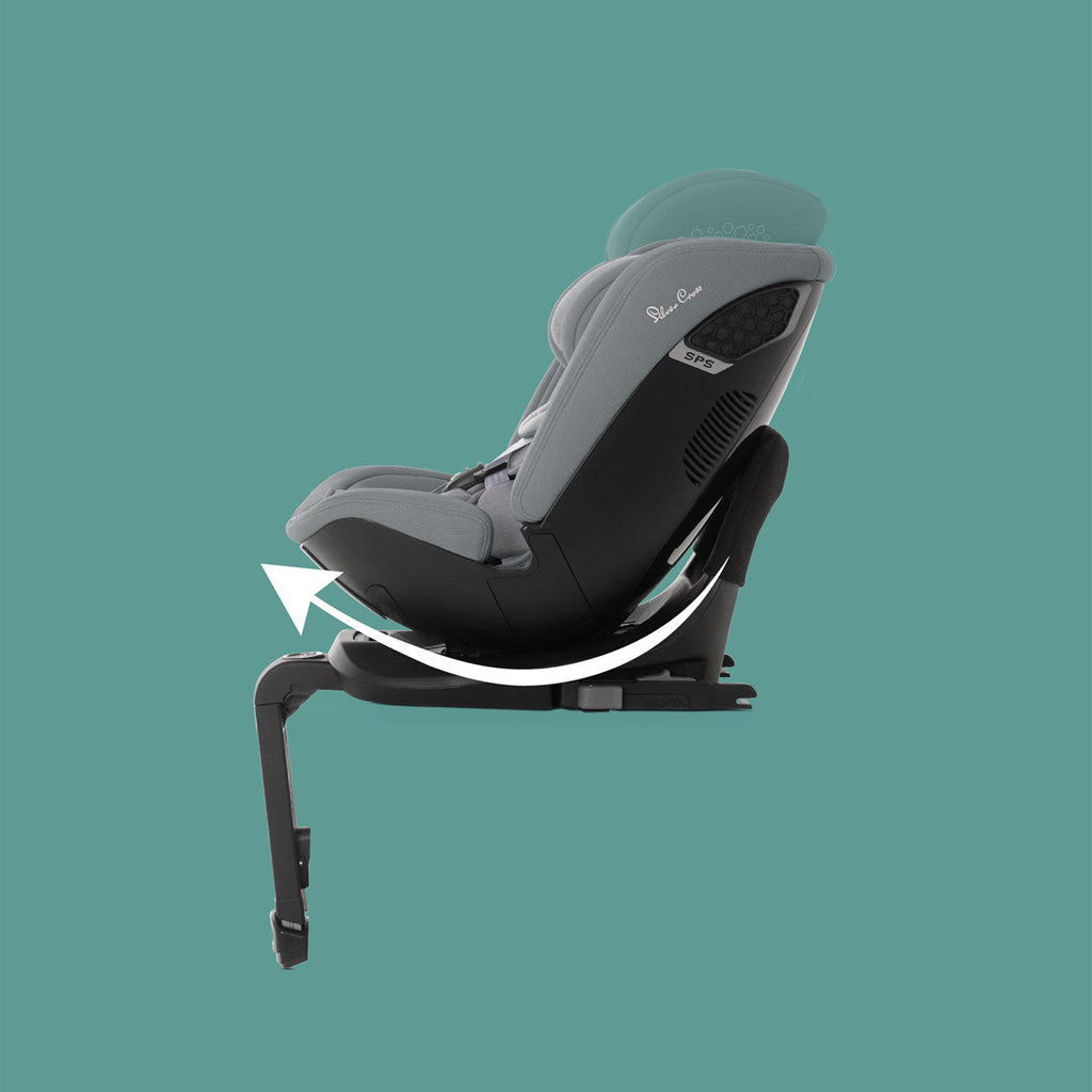 Silver Cross Motion 2 All Size 360 Car Seat - Glacier 4