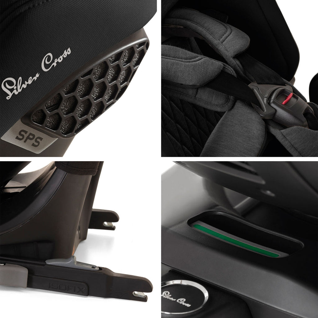 Silver Cross Motion 2 All Size 360 Car Seat - Space 5