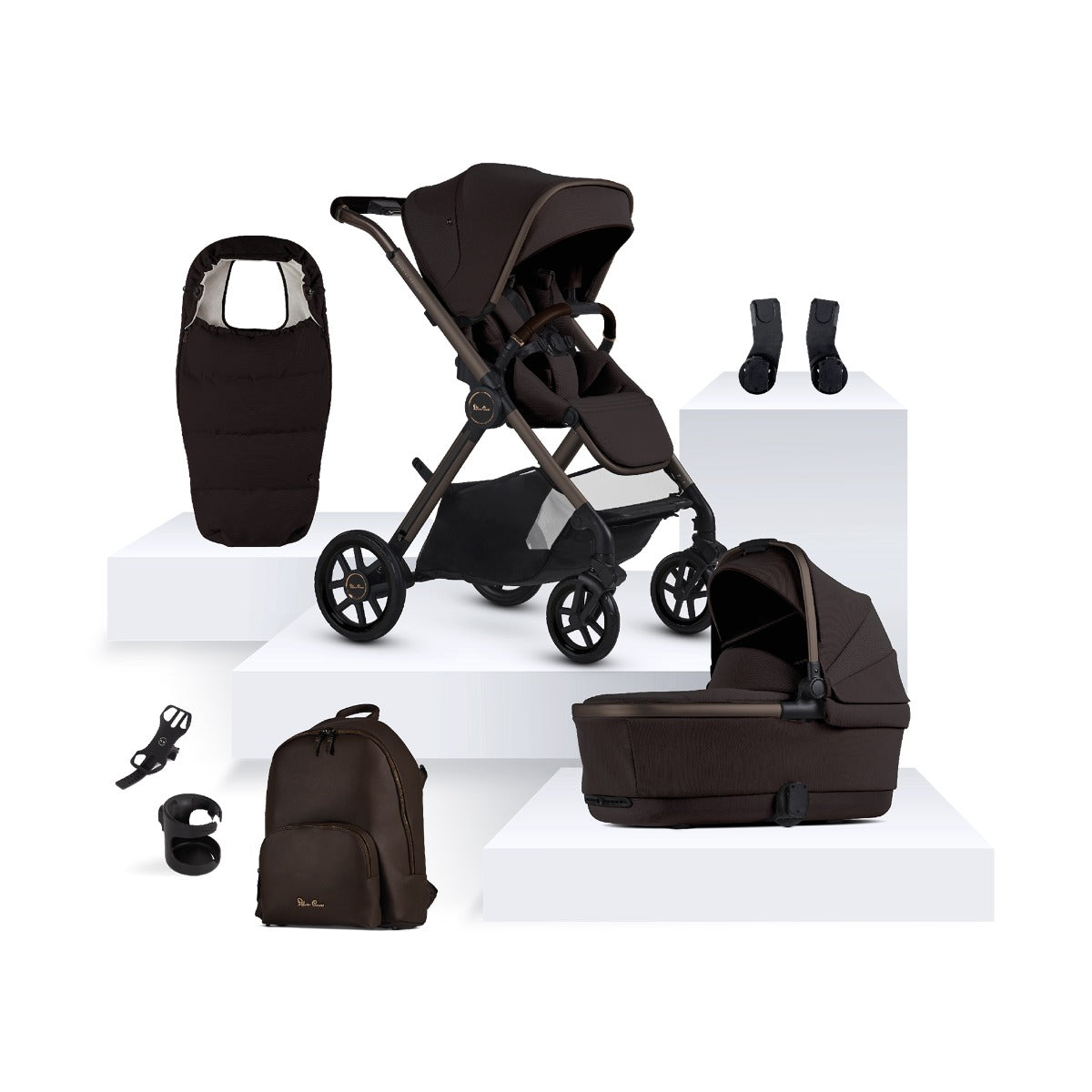 Silver Cross Reef 2 Special Edition with Cybex Cloud T Ultimate Bundle - Ganache 2