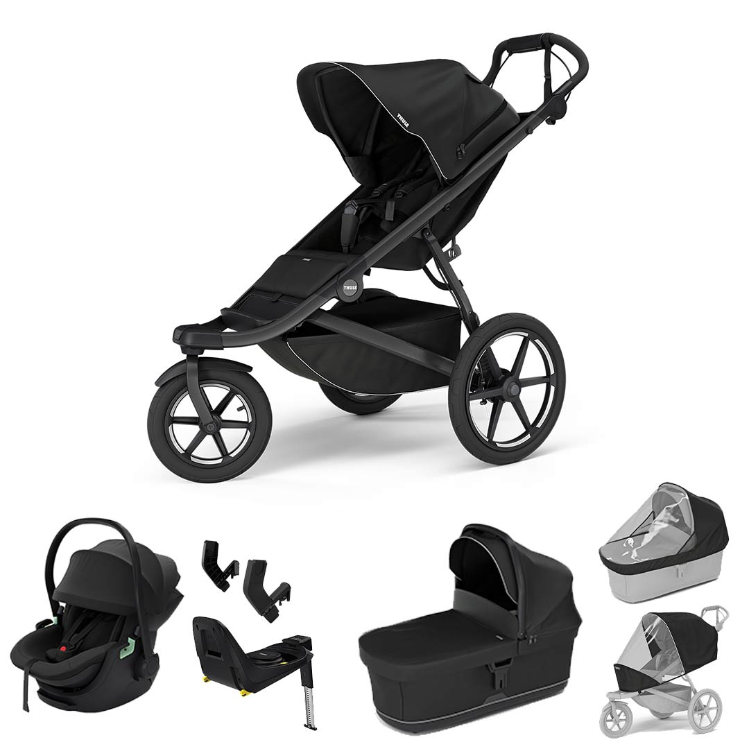 Thule Urban Glide 3 Travel System - Black