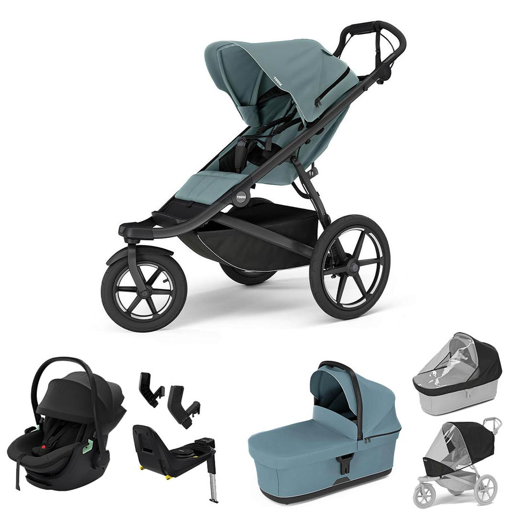 Thule Urban Glide 3 Travel System - Mid Blue