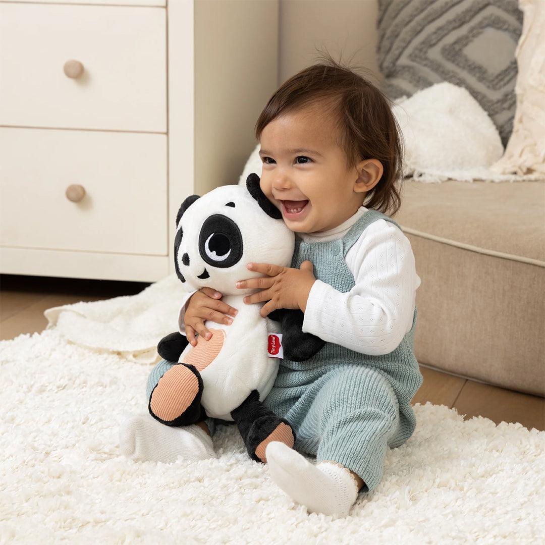 Tiny Love Plush Snuggly Buddy - Black And White