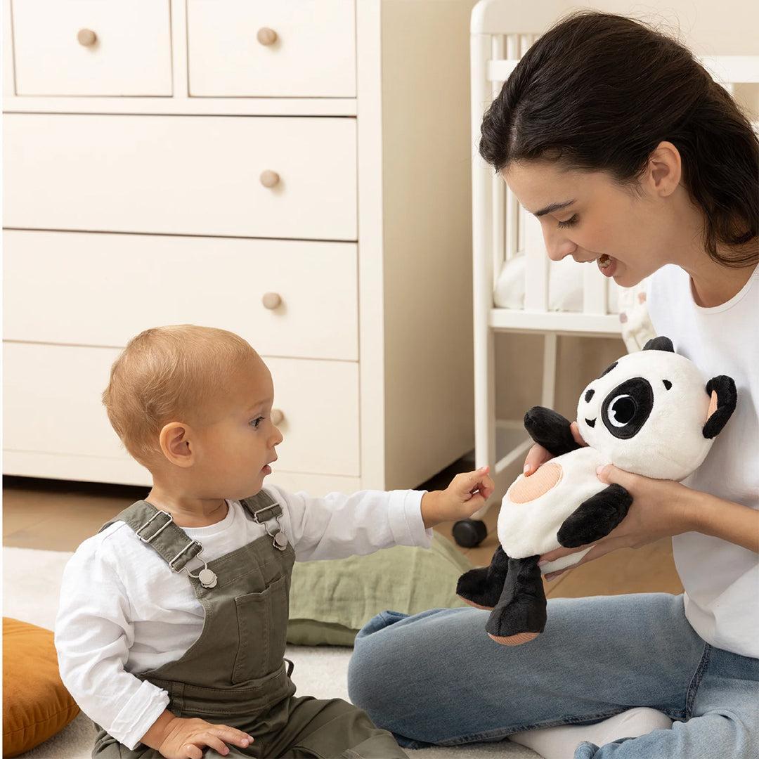 Tiny Love Plush Snuggly Buddy - Black And White