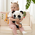 Tiny Love Plush Snuggly Buddy - Black And White