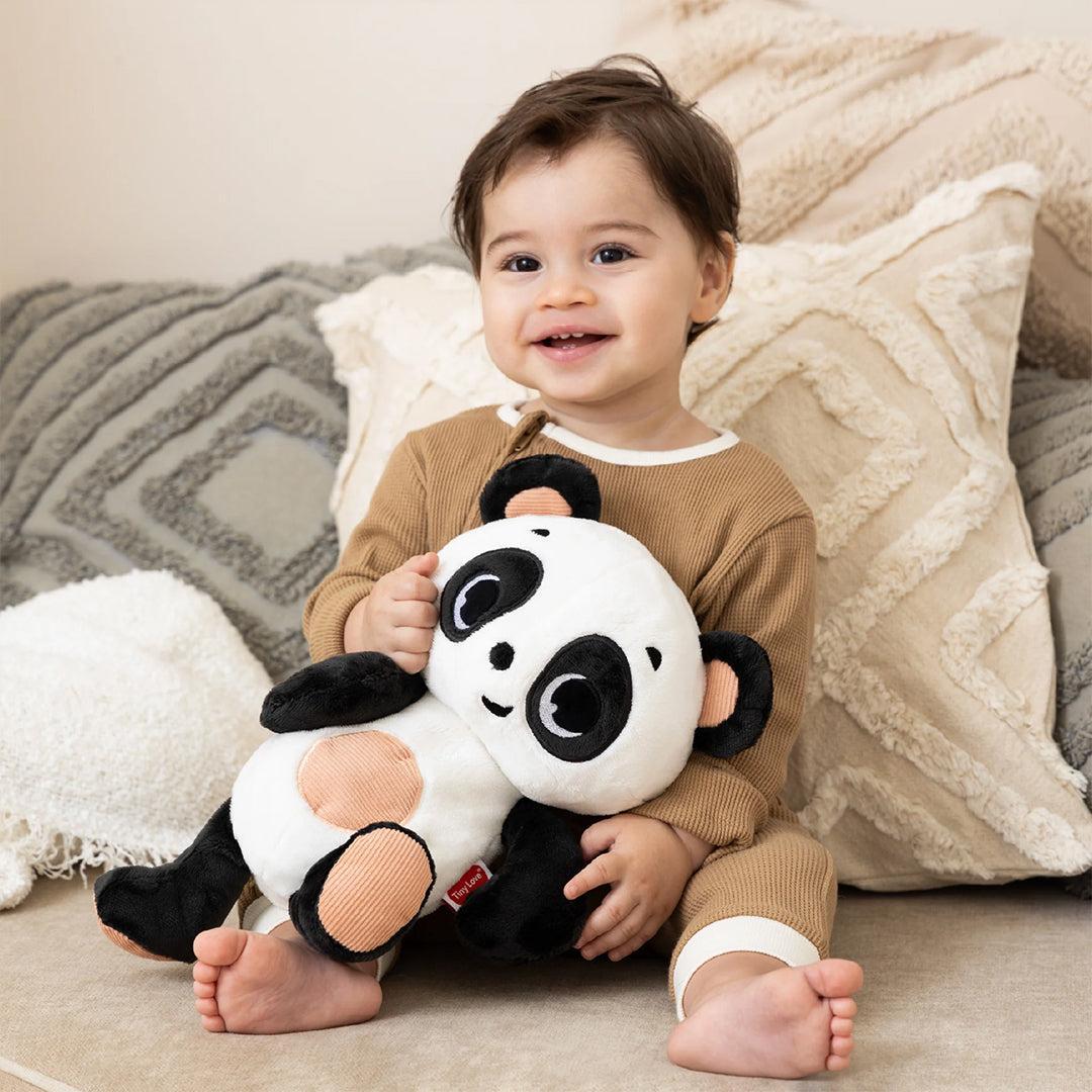 Tiny Love Plush Snuggly Buddy - Black And White