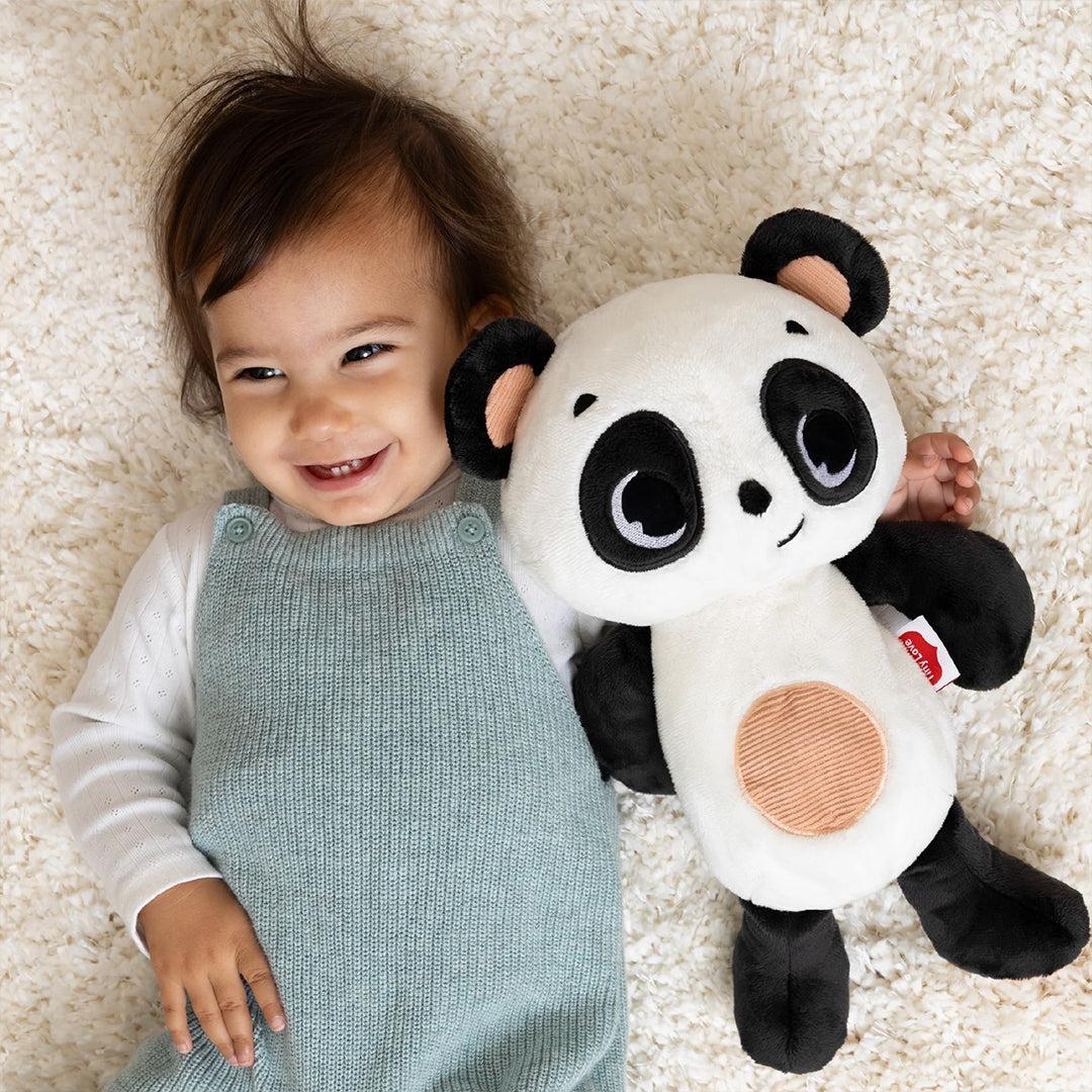 Tiny Love Plush Snuggly Buddy - Black And White