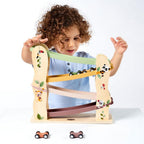 Tiny Love Wooden Car Slider - Boho Chic - Natural Wood