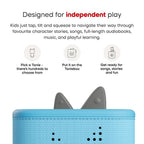 Tonies Toniebox 2 Starter Set with Creative Tonie Rubie - Blue