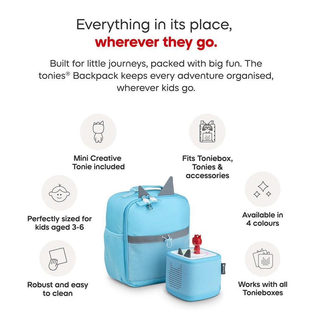 Tonies Backpack - Sky Blue